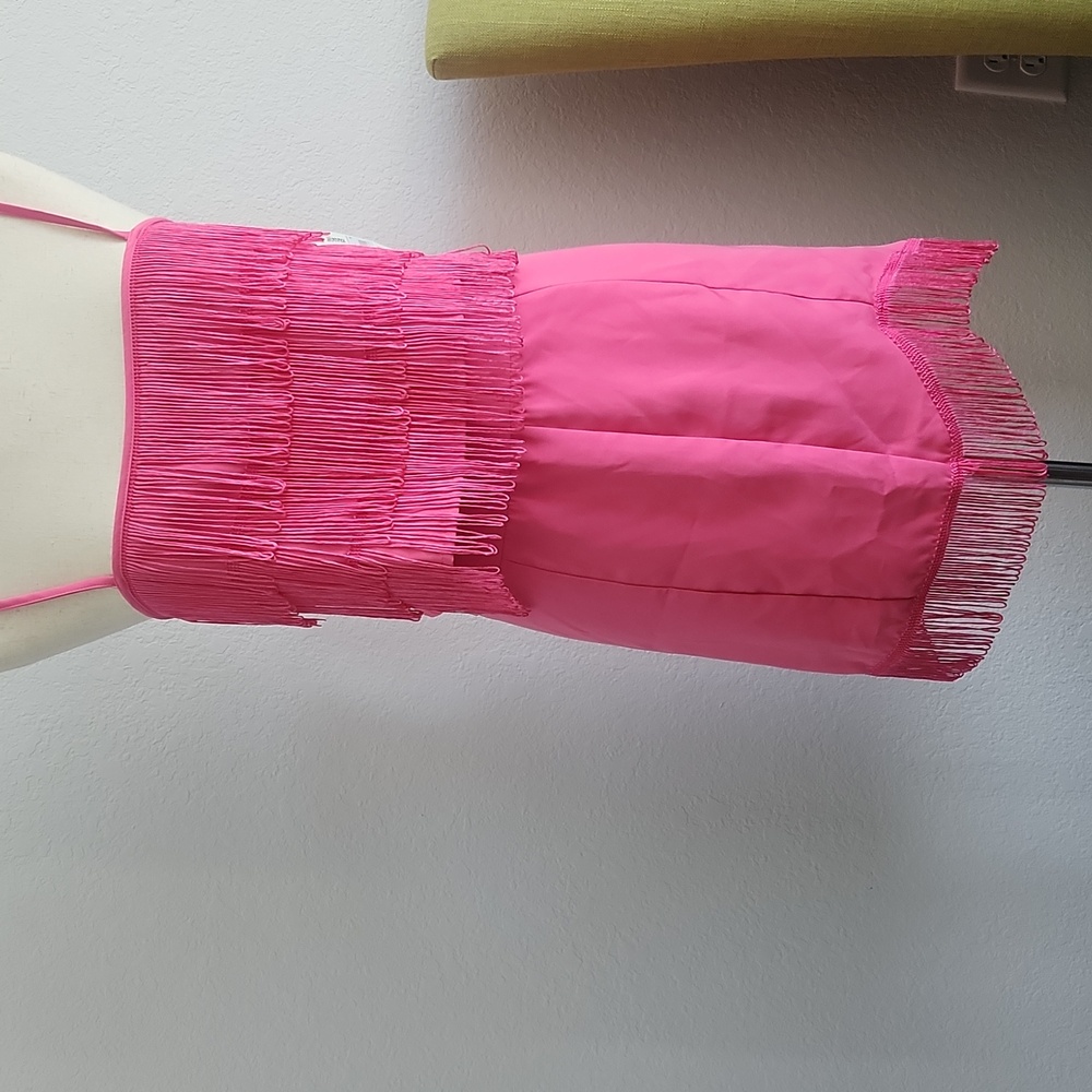Altar'd State 2 piece hot pink skirt set